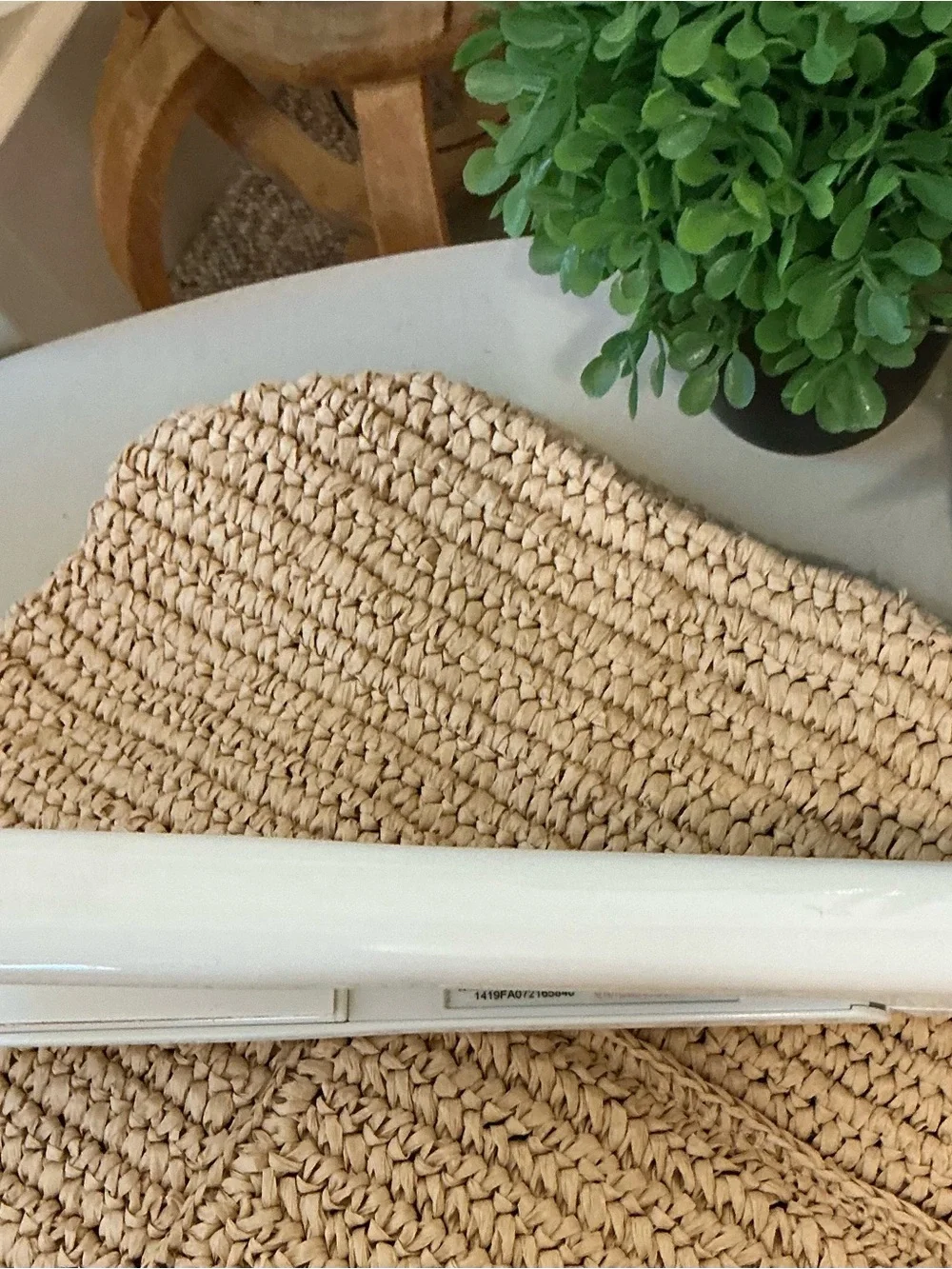 T3 White Ceramic Hair Straightener with LED Indicators